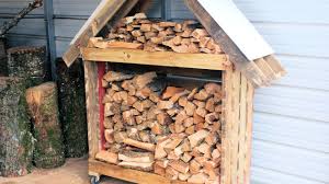 Maybe you would like to learn more about one of these? Building A Mobile Firewood Storage Rack From 2 Pallets Diy Youtube