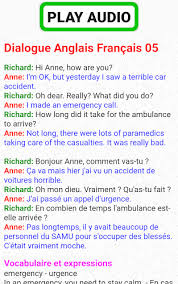 Wikipedia, lexilogos, oxford, cambridge, chambers harrap, wordreference. Dialogues Anglais Francais Quotidien Audio Texte Latest Version For Android Download Apk