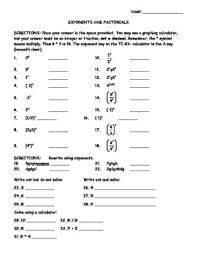 No digit may be used twice in the same serial. Exponent And Factorial Worksheet By Andrea Mccann Tpt
