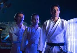 Cobra kai is the tv show everyone is talking about.what started as a fun little web television series based on the karate kid and broadcast on youtube has become essential viewing on netflix. Cobra Kai Has Stayed Strong On Its Journey From Karate Kid Movies To Youtube To Netflix Mediavillage