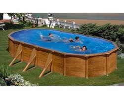 Summer Fun Stahlwand Pool Set Holz Dekor Ravenna Aufstellb Oval 610 X 375 X 132 Kaufen Bei Obi Pool Stahl Poolbau
