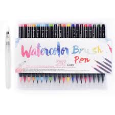 Aug 12, 2020 · before it dries, add just a few droplets of water to the cyan in your stem. Sta 28 Gradient Color Art Brush Markers Artist Dual Headed Watercolor Marker Pen For Drawing Coloring Design Manga Calligraphy Buy Cheap In An Online Store With Delivery Price Comparison Specifications Photos