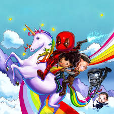 Cute unicorn wallpaper ♤♡ sigueme no te cuesta nada. Deadpool Unicorn Wallpapers On Wallpaperdog