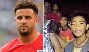 Thai cave rescue: England's Kyle Walker offers to sends Three Lions' shirts  to boys