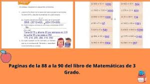 Paco el chato español quinto grado pagina 69 : Paginas 88 A La 90 Del Libro De Matematicas De 3 Grado Youtube