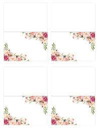 Pink Floral Food Label Food Tent Cards Place Card 100 Editable Buffet Card Template Boho Bridal Shower Printable Instant Download B54 Food Tent Tent Cards Bridal Shower Printables
