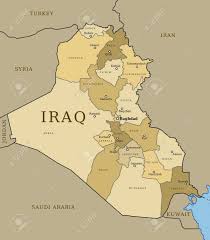 Karbala or kerbala is a city in central iraq, located about 100 km southwest of baghdad, and a few miles east of lake milh, also known as ra. Karte Von Irak Mit Den Provinzen Gouvernements In Verschiedenen Farben Und Stadte Bagdad Mosul Kerbela Nadschaf Und Anderen Lizenzfrei Nutzbare Vektorgrafiken Clip Arts Illustrationen Image 15346152