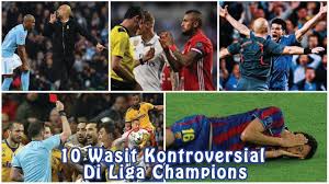 10 Wasit Kontroversial Di Liga Champions Dengan Gambar Wasit