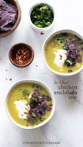 Low Fodmap Chicken Enchilada Soup Slow Cooker Or Instant Pot Fun Without Fodmaps Recipe Low Fodmap Chicken Enchilada Soup Fodmap Diet Recipes