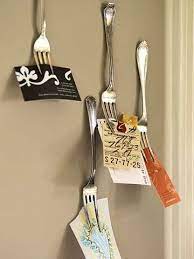 Tolle tipps und tricks zum basteln! Kreative Upcycling Ideen Altes Besteck Fantasievoll Wieder Verwenden Besteck Kreativer Speicher Kreativ