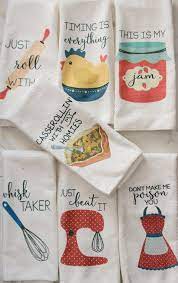Funny Kitchen Towels Kitchen Decor Hostess Gift Dish Etsy In 2020 Kitchen Humor Funny Towels House Warming Gifts