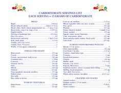 17 Best Carb Counting Images Counting Carbs Carb Counting