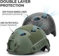 Amazon.com : PJ Tactical Paintball Airsoft Helmet Fast ...