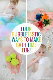 The bubble bath formula is made without harmful additives, like parabens and phosphates, which means that it's safe for children with sensitive skin. Four Bubbletastic Ways To Make Bath Time Fun Toddler Bath Time Baby Bath Time Ideas Baby Bath Time
