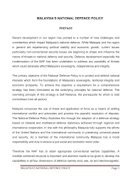 This statement of defence is filed on.,on behalf of the defendant by. Https Www Pmo Gov My Wp Content Uploads 2019 07 National Defence Policy Pdf