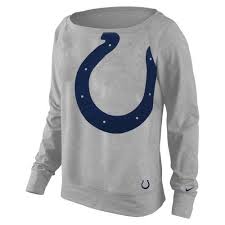 Nike Indianapolis Colts Ladies Wildcard Epic Crew Performance Sweatshirt Ash Indianapolis Colts Sweatshirts Crew Sweatshirts