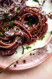 Red Wine Pasta Red Wine Bucatini With Pancetta And Parmesan Recipe Red Wine Pasta Sauce Red Wine Recipe Wine Recipes