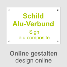 März erhielt die familie eine musikkassette mit der aufnahme der stimme des entführten und einer lösegeldforderung. Schild Alu Verbund Mit Druck Online Gestalten Werbecenter