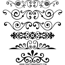 Vintage Calligraphy Borders Vector Graphics Free Vector Ornaments Calligraphy Borders Hand Lettering