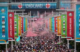 Football fans can keep a tab on stats related to their favourite team or leagues. Fans Without Tickets Storm Into Wembley Stadium For Euro 2020 Final Between England And Italy