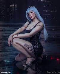 Model Liensue (@liensue.de) dalam cosplay Mahito dari Jujutsu Kaisen - 20  gambar bocor dari Onlyfans, Patreon, dan Fansly - 92535
