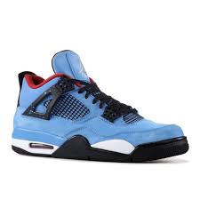 Black, white and varsity red outsole. Air Jordan Mens Air Jordan Retro 4 Iv X Travis Scott Cactus Jack Houston Oilers U Walmart Com Walmart Com