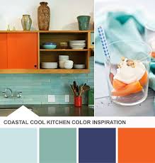 11 Modern Wallpaper Trends To Try Kitchen Color Palettes Orange Kitchen Kitchen Color