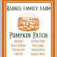 Pumpkin Patch at Barnes Family Farm event image