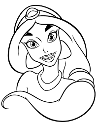 Easy Disney Princess Jasmine Coloring Page Hm Coloring Pages Disney Princess Coloring Pages Disney Princess Colors Princess Coloring Pages