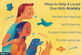 Find a therapist in your area who treats anxiety disorders. How To Help Someone With Anxiety