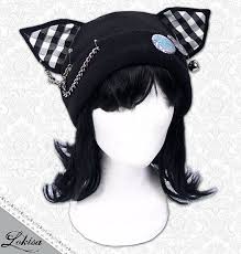Cat Kitty Fleece Hat Anime Cosplay Punk Jrock Checkered Ears Cosplay Is Baeee Tap The Pin Now To Grab Yoursel Anime Hats Cat Ears Hat Punk Fashion Diy