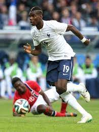 paul pogba of france in action during the international friendly ポグバ 写真