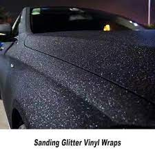 Our hexagon flakes are easy to spray, and solvent resistant enough to use in two part epoxy paints. Matte Black Sanding Pearl Glitter Vinyl Wrap Air Bubble Free Sparkle Glitter Vinyl For Car Wrapping 5ft X 98ft Roll Vinyl For Cars Car Wrap Vinyl Wrap Car