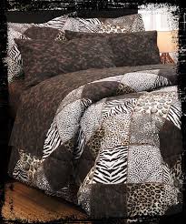 Black And White Cheetah Print Bedding Bed In A Bag Bedding Black Bedding Leopard Print Bedding Comforter Sets
