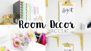 Diy Room Decor Organization Gold Accent Youtube Modern Kitchen Decor Decoration Cuisine Decoration Room In 2020 Gold Room Decor Diy Gold Room Decor Diy Room Decor