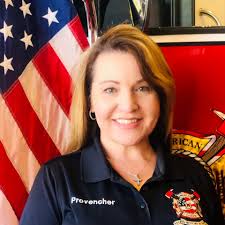 Apparently she works for canyon lake fire department