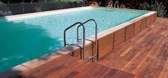 Piscina Con Soppalchi In Legno Dolcevita Piscine Seminterrate Laghetto Dream Pools Swimming Pools Outdoor Decor