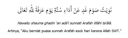 Maybe you would like to learn more about one of these? Puasa Arafah Dan Tarwiyah Beserta Bacaan Niat Dan Keutamaannya