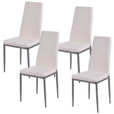 Free shipping for many products! Costway Set Of 4 Pu Leather Dining Side Chairs Elegant Design Home Furniture White Walmart Com Side Chairs Dining Leather Dining Side Chairs Buy Home Furniture