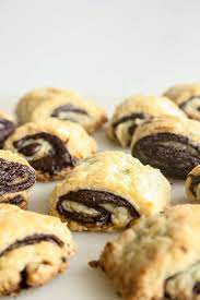 Dark Chocolate Rugelach Eggless Recipe Chocolate Rugelach Eggless Desserts Rugelach Recipe