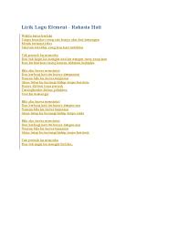 Music composed by aepul roza. Lirik Lagu Element