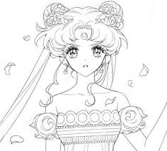 Unique Sailor Moon Princess Serenity Coloring Pages Gallery Best Coloring Collection Sailor Moon Coloring Pages Sailor Moon Wallpaper Sailor Moon Art