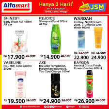 Promo Jsm Alfamart 6 8 Maret 2020 Di 2020 19 April Brosur Belanja