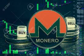 The Coin Cryptocurrency Xmr Monero Stack Of Coins And Dice Exchange