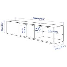 Profitez de prix ikea toute l'année faites vous facilement livrer. Besta Banc Tv Avec Portes Effet Chene Blanchi Selsviken Brillant Blanc Ikea