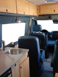 41 Sprinter Van Conversion Captain Chairs Bath High Roof 4x4 In 2020 Van Conversion Interior Sprinter Van Conversion Sprinter Van