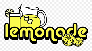 Flat style image of cooling beverage pitcher with. Lemonade Stand Sign Clipart 5369529 Pinclipart