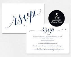 Wedding invitations aren't meant for emails, you can send a save the date this way, but not an invitation even if you're only having a small informal dinner at a restaurant. Navy Rsvp Cards Rsvp Postcard Rsvp Template Wedding Rsvp Etsy