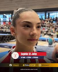 🏅🏅🏅🥈🥉, 🇲🇹🗣️ Il-kummenti ta’ Sophie St John wara jumejn ta’ suċċess,  b’ħames midalji fil-ġinnastika artistika.