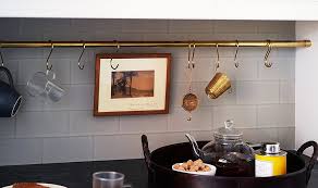 kitchen storage ideas brass rod diy